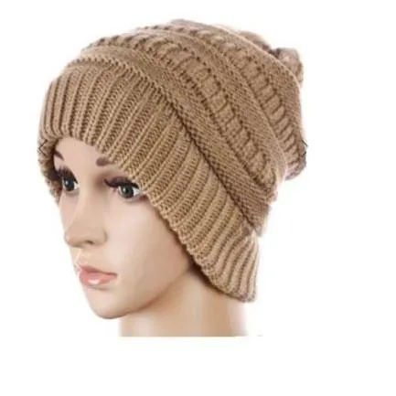 Ponytail Beanie for Women & Teens