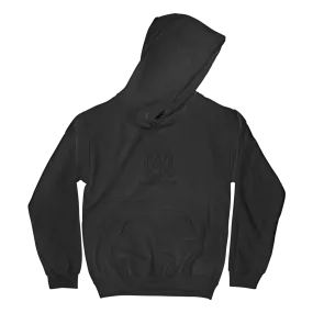 "Black Logo" Embroidered Hoodie