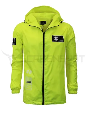 S51005-FASHION WINDBREAKER JACKET (NEON YELLOW)