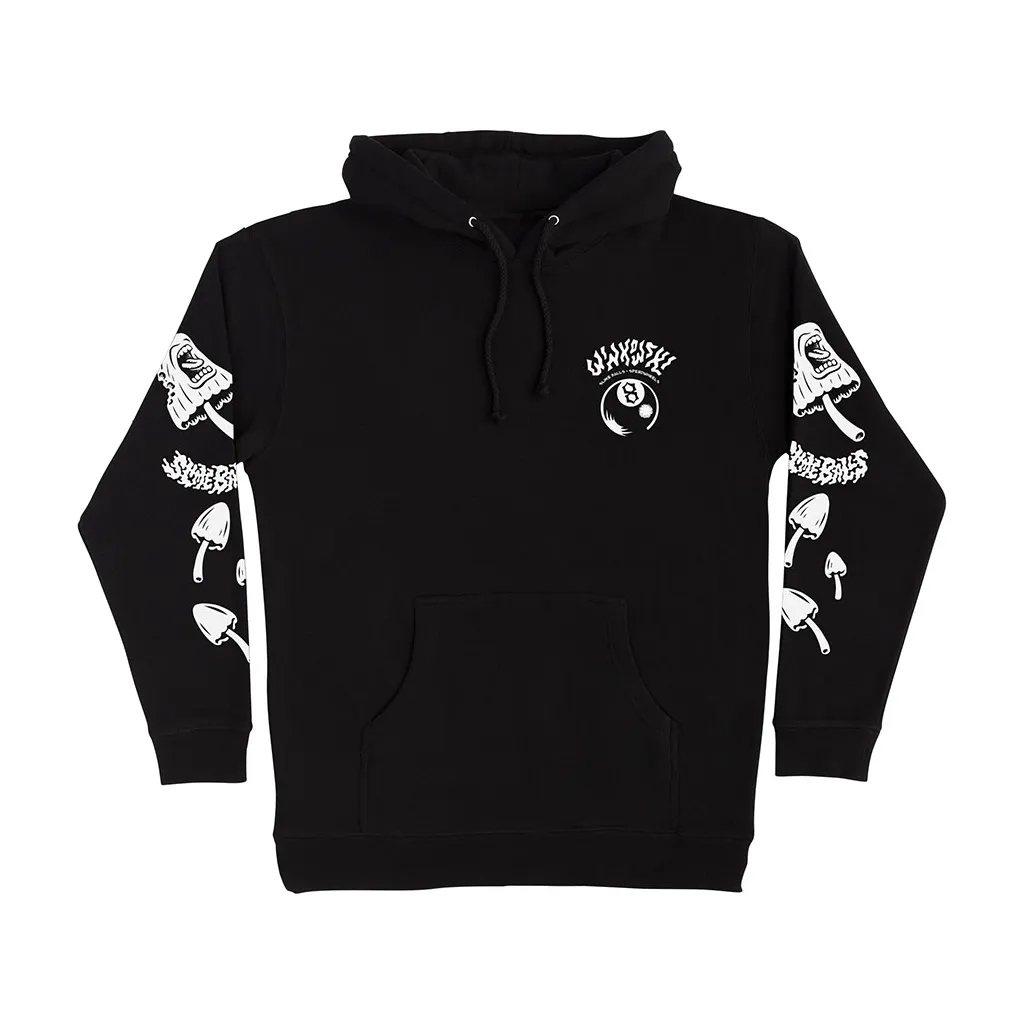 Santa Cruz Winkowski Vomits Pullover Hoodie - Black