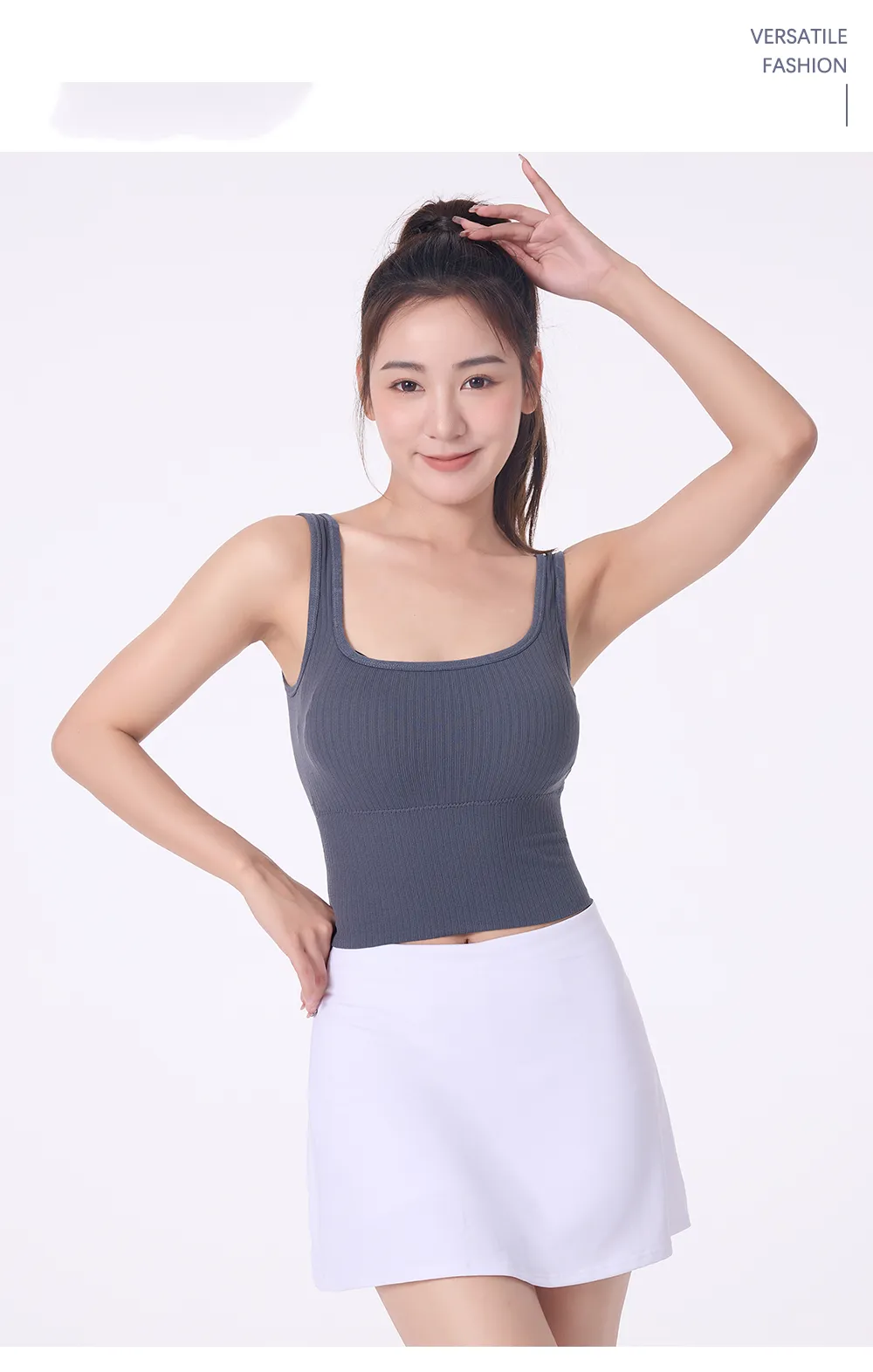 Sidiou Group Anniou Wholesale Summer Fashion Padded Camisole Sexy Underwear Women Breathable Beauty Back Tank Top
