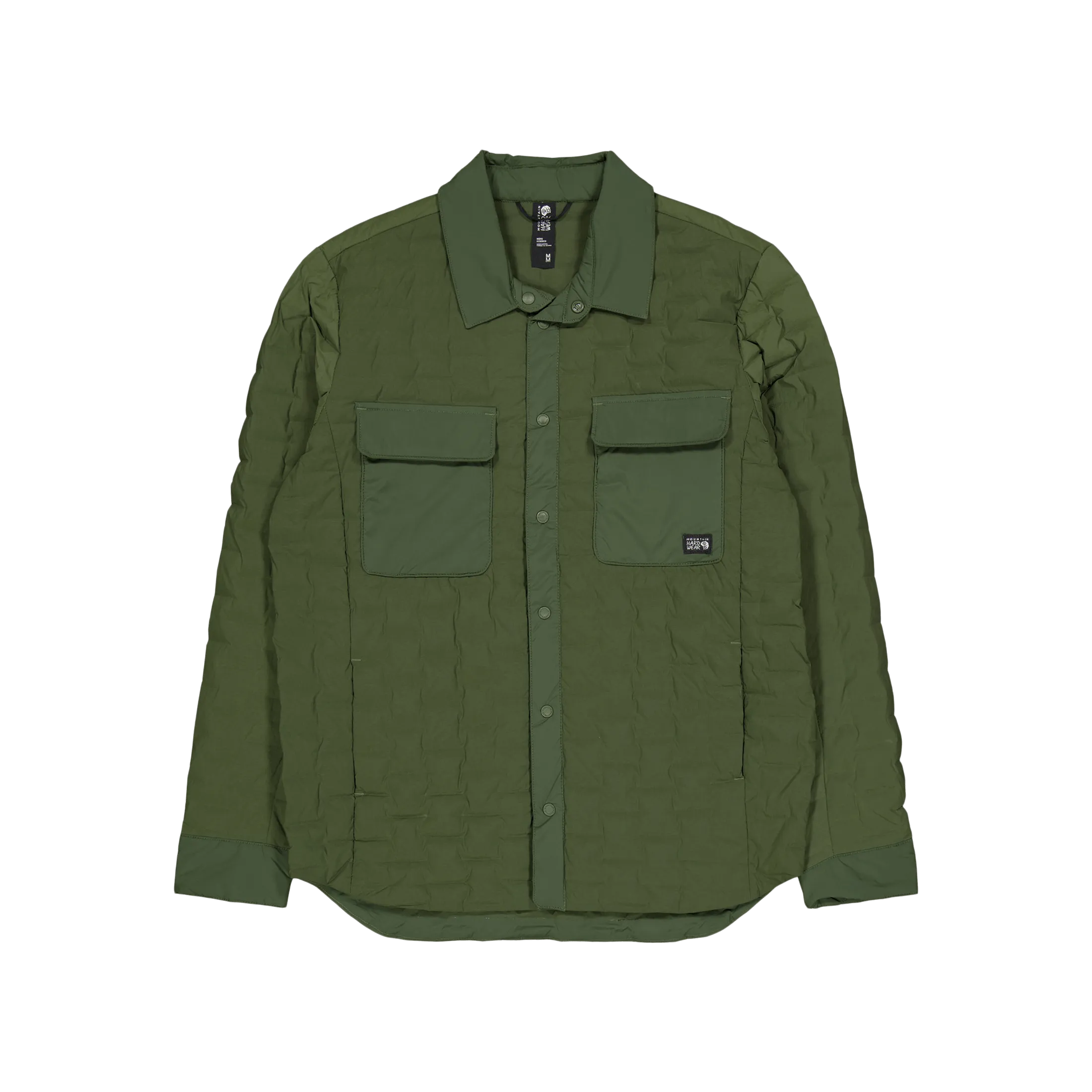 Stretchdown™ Light Shacket Surplus Green