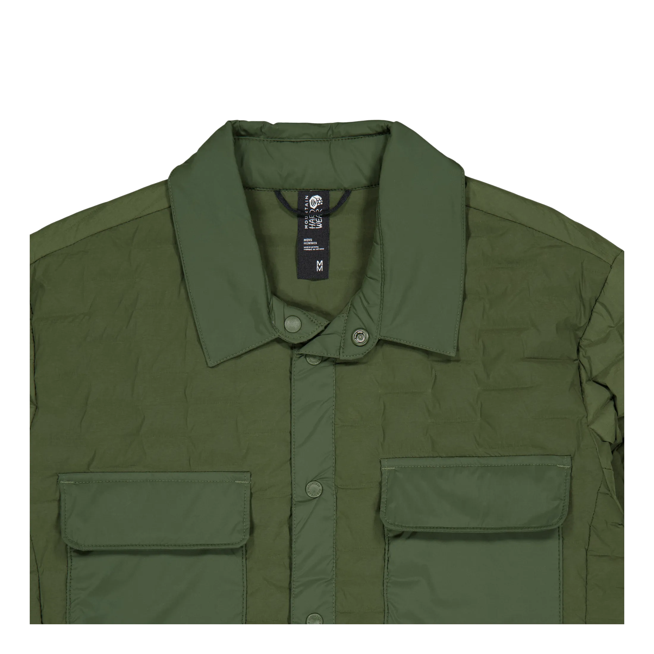 Stretchdown™ Light Shacket Surplus Green