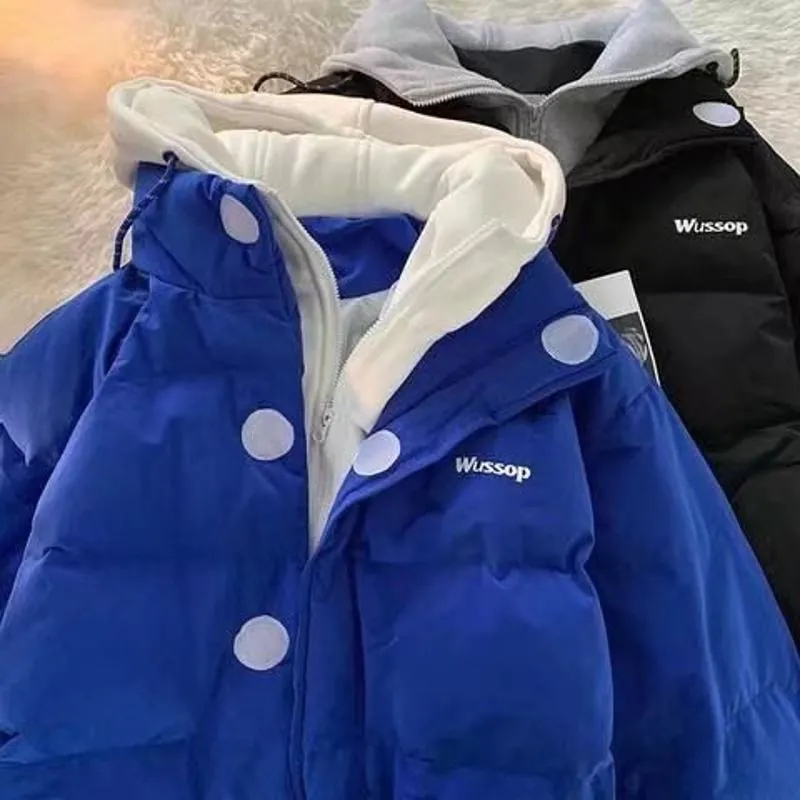 Trendy 2 in 1 Hooded Puffer Jacket