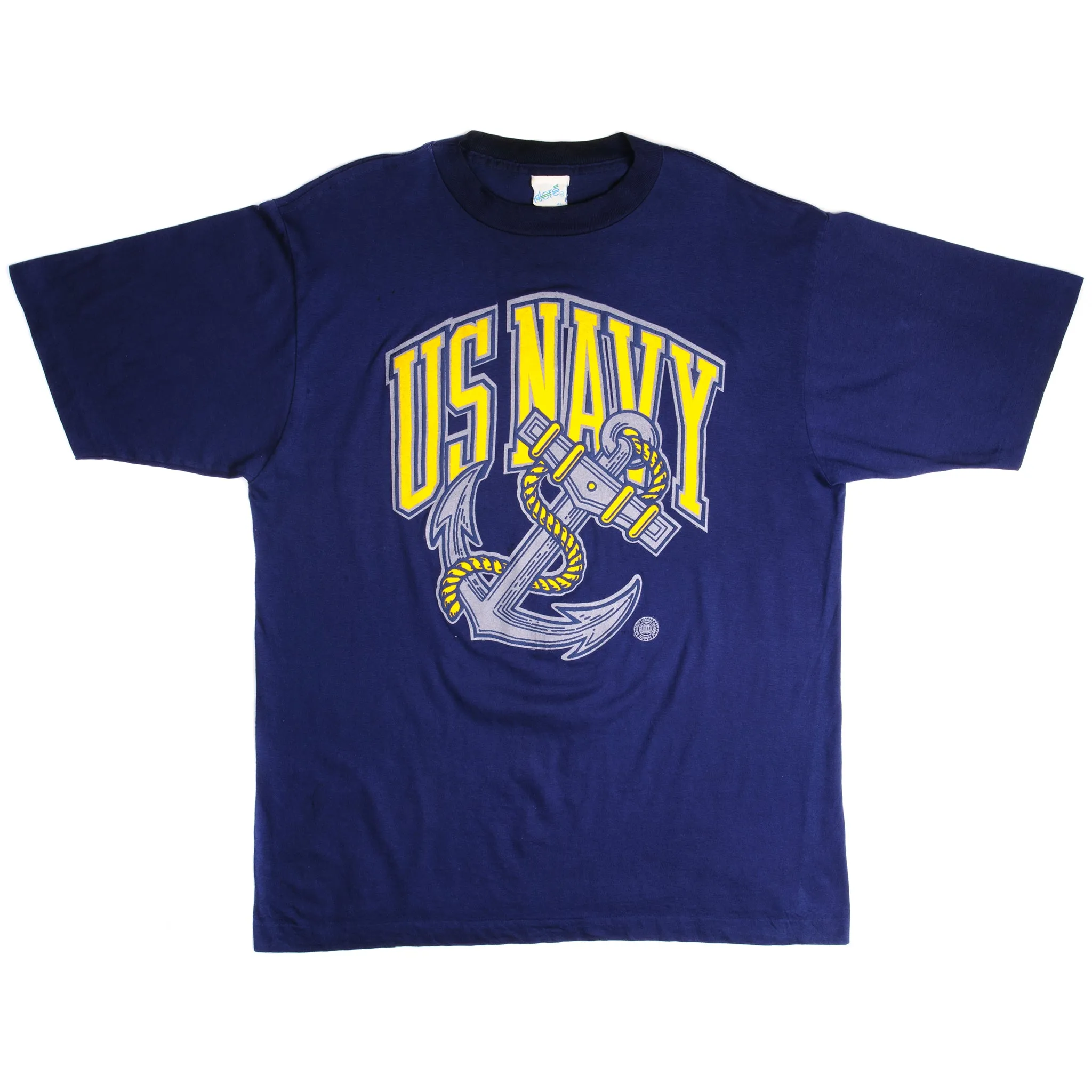 VINTAGE US NAVY TEE SHIRT SIZE XL MADE IN USA