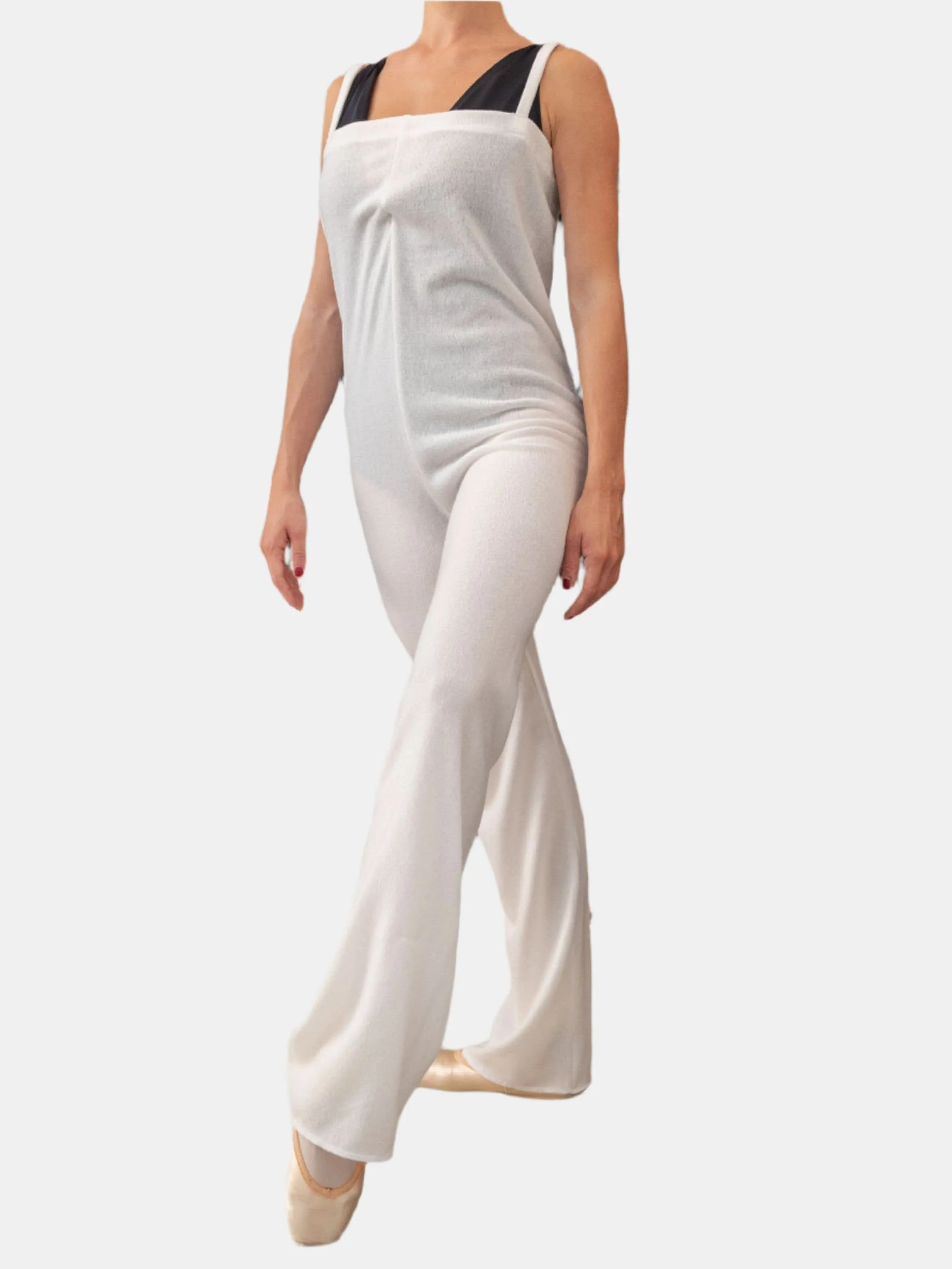 White Warm-up Dance Overalls MP5055