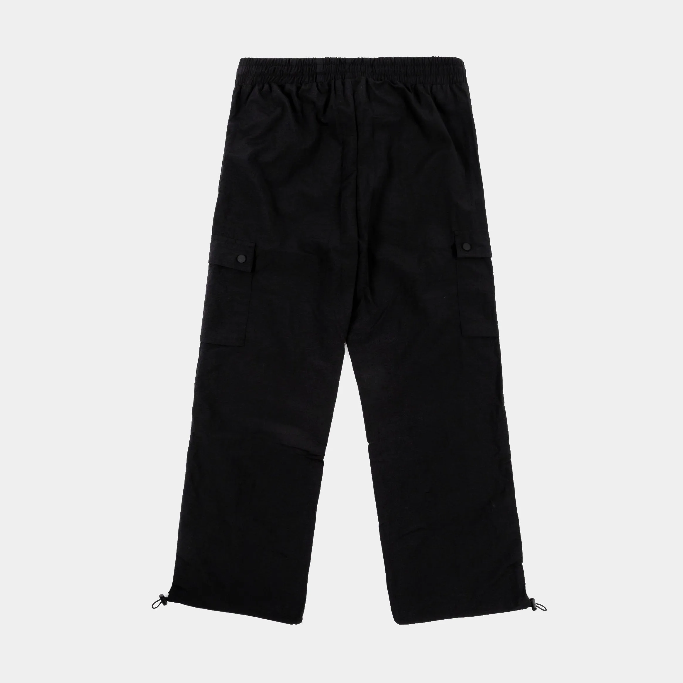 Windbreaker Cargo Womens Pants (Black)