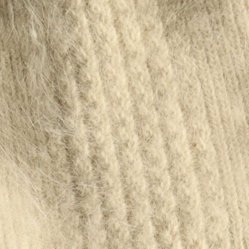Winter Warm lovely  Knitted Hats for Women Casual Soft Warm Angola Rabbit Fur Beanie hats for glris lady Bonnet Gorros