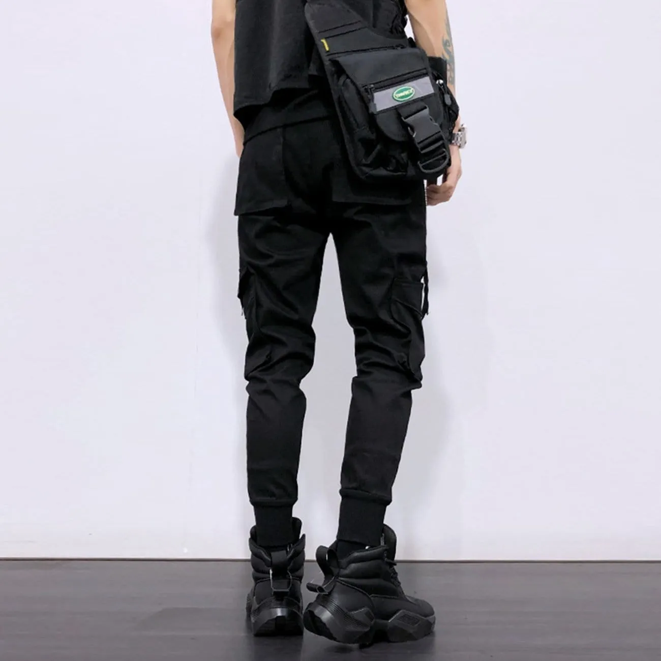 WLS Function Double Zipper Pockets Cargo Pants