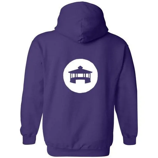 Yavneh Pullover Hoodie - White Sukkah Back