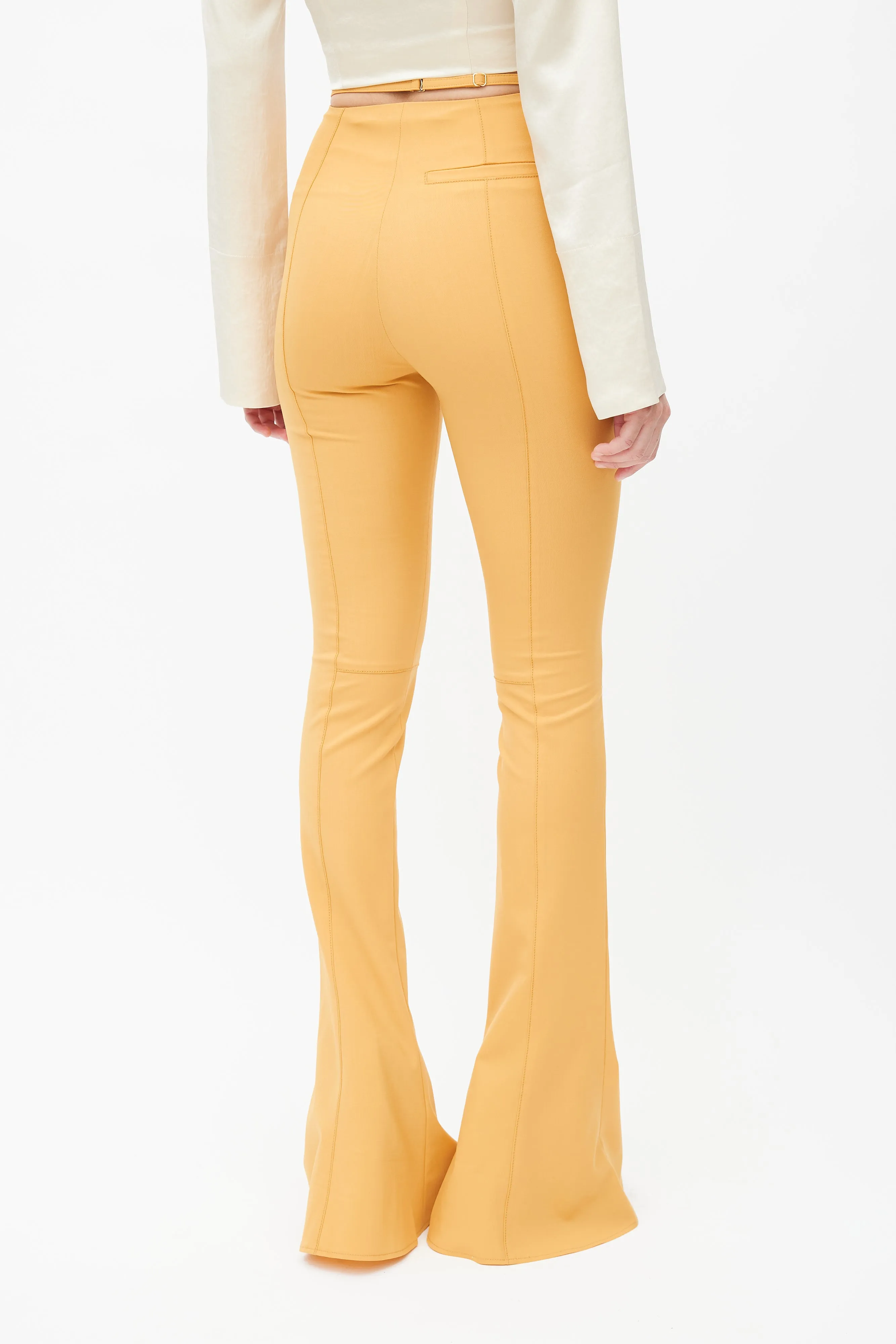 Yellow Le Splash Flared Trouser